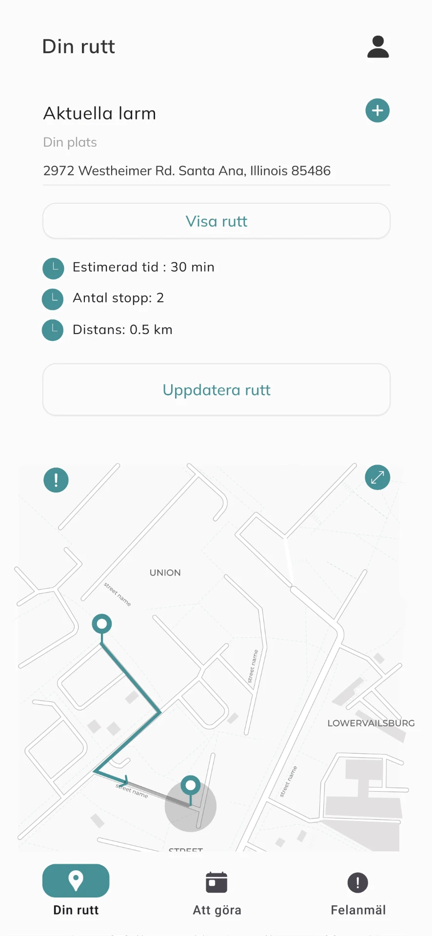 Akademiska Hus Din rutt dit