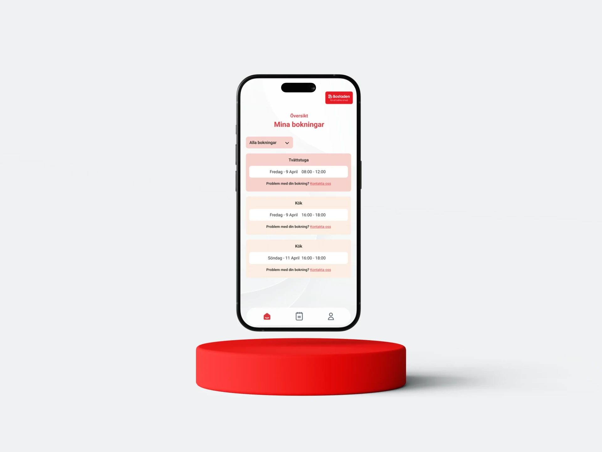 Bostaden — UI/UX project cover
